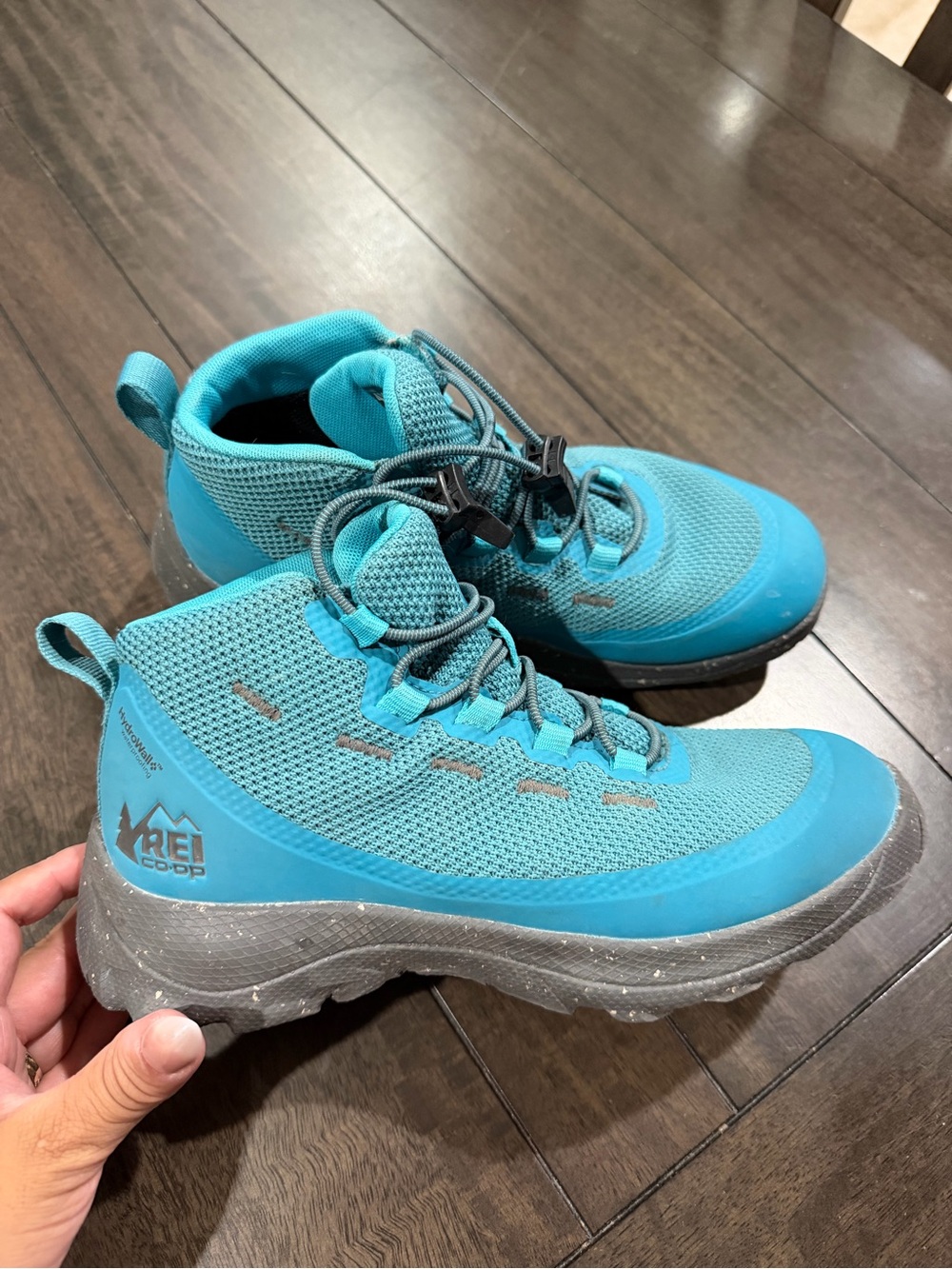 REI Co-op Kids Turquoise Hiking Boots
